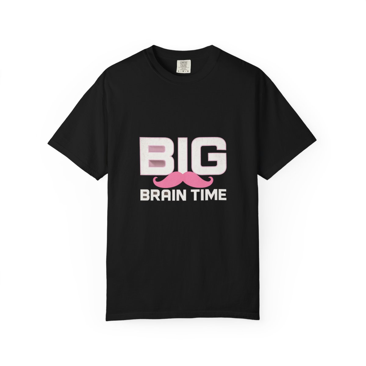 Markiplier Big Brain Time Pink Mustache T-Shirt