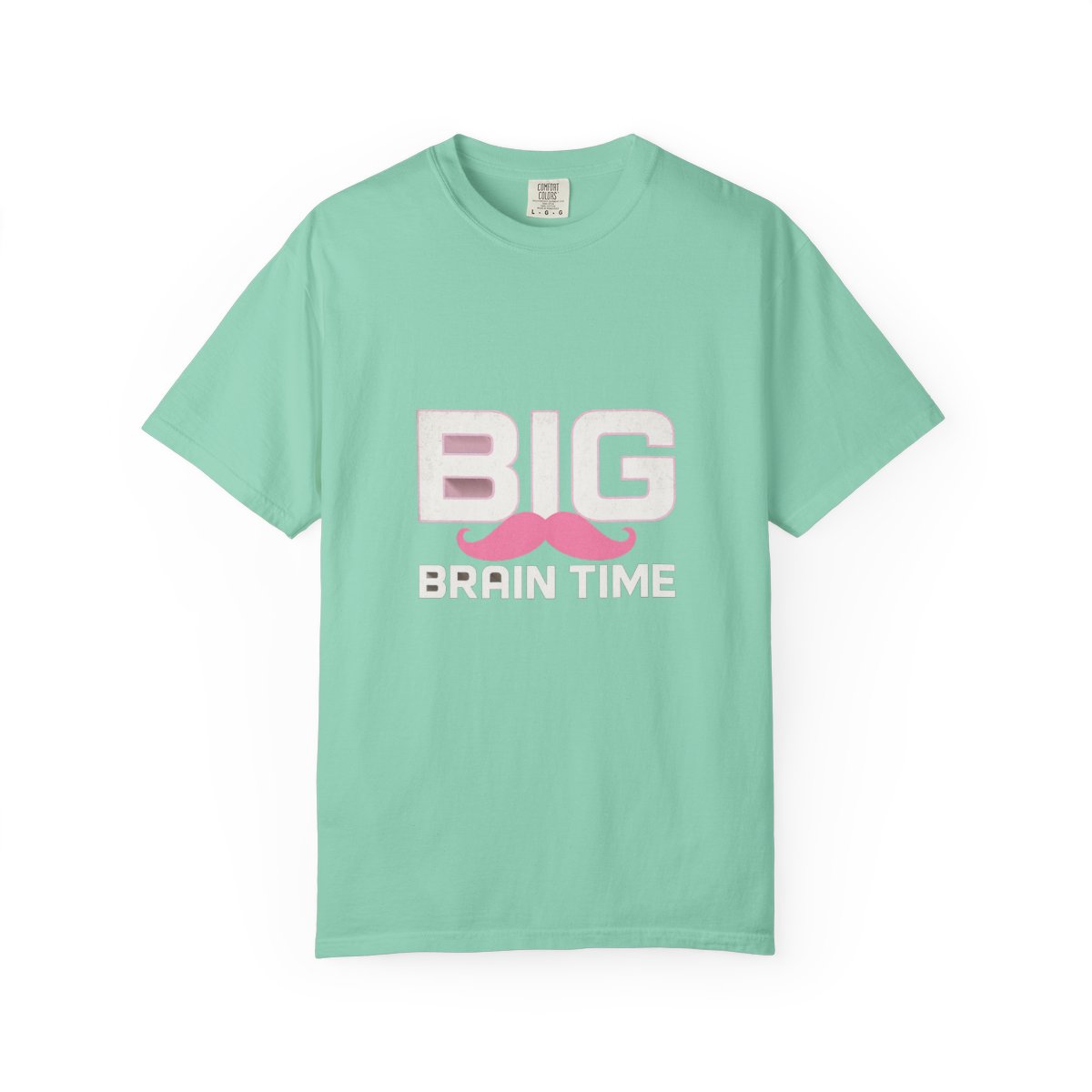 Markiplier Big Brain Time Pink Mustache T-Shirt - Official T-Shirts merchandise