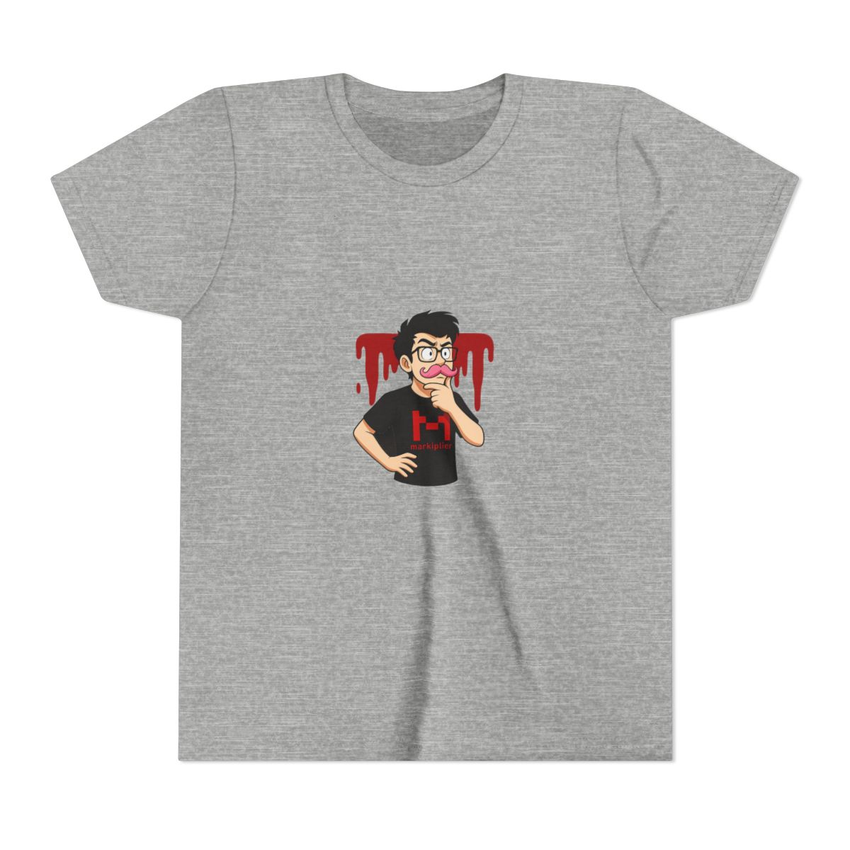 Markiplier Horror Gamer Classic Kids T-Shirt - alternate angle 3, merchandise