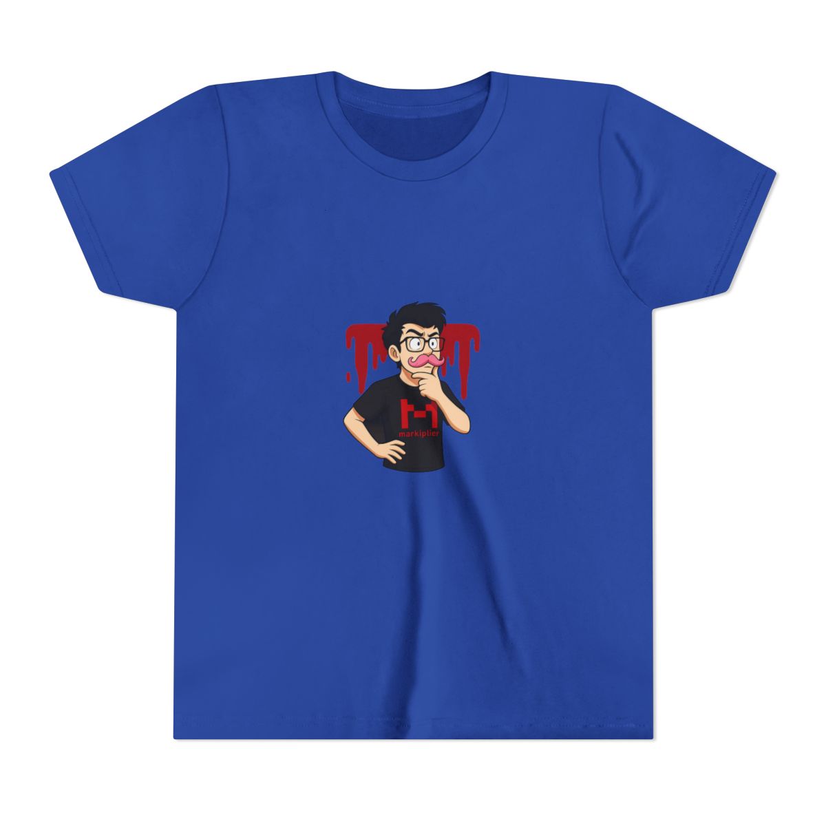 Markiplier Horror Gamer Classic Kids T-Shirt - alternate angle 4, merchandise