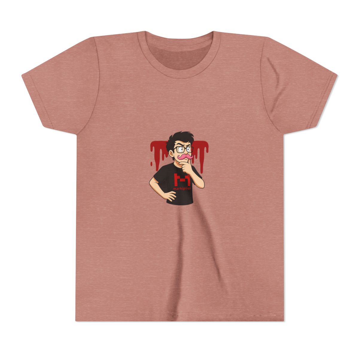Markiplier Horror Gamer Classic Kids T-Shirt - alternate angle 2, merchandise