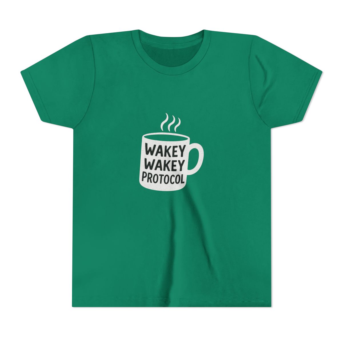 Markiplier Wakey Wakey Protocol Space Kids T-Shirt - alternate angle 2, merchandise