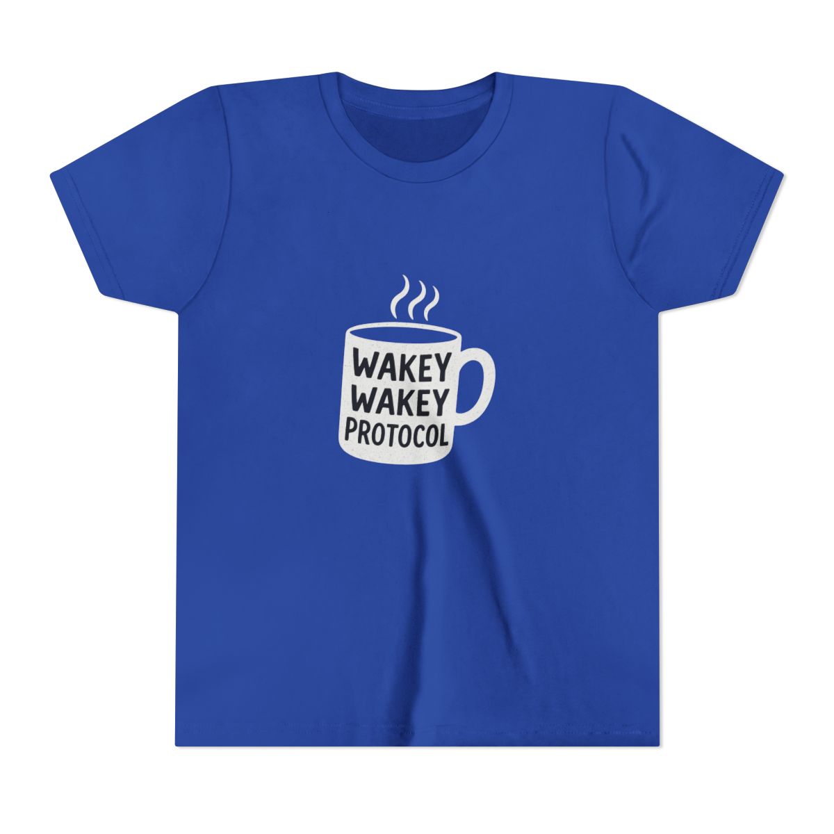 Markiplier Wakey Wakey Protocol Space Kids T-Shirt - alternate angle 4, merchandise