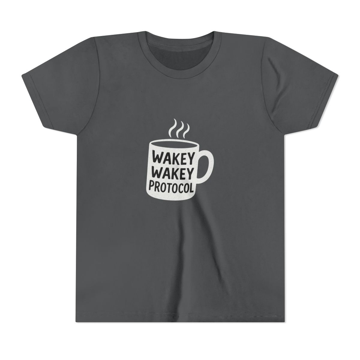 Markiplier Wakey Wakey Protocol Space Kids T-Shirt - alternate angle 5, merchandise