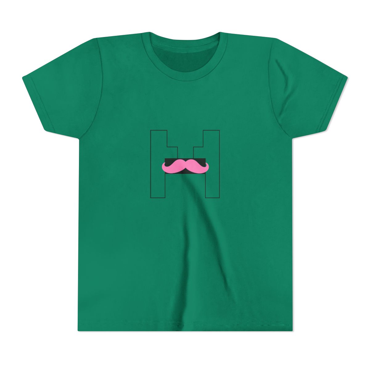 Markiplier Warfstache Iconic Logo Kids T-Shirt - alternate angle 2, merchandise