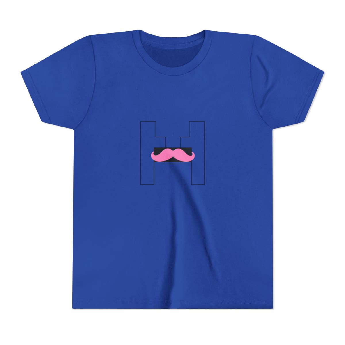 Markiplier Warfstache Iconic Logo Kids T-Shirt - alternate angle 3, merchandise