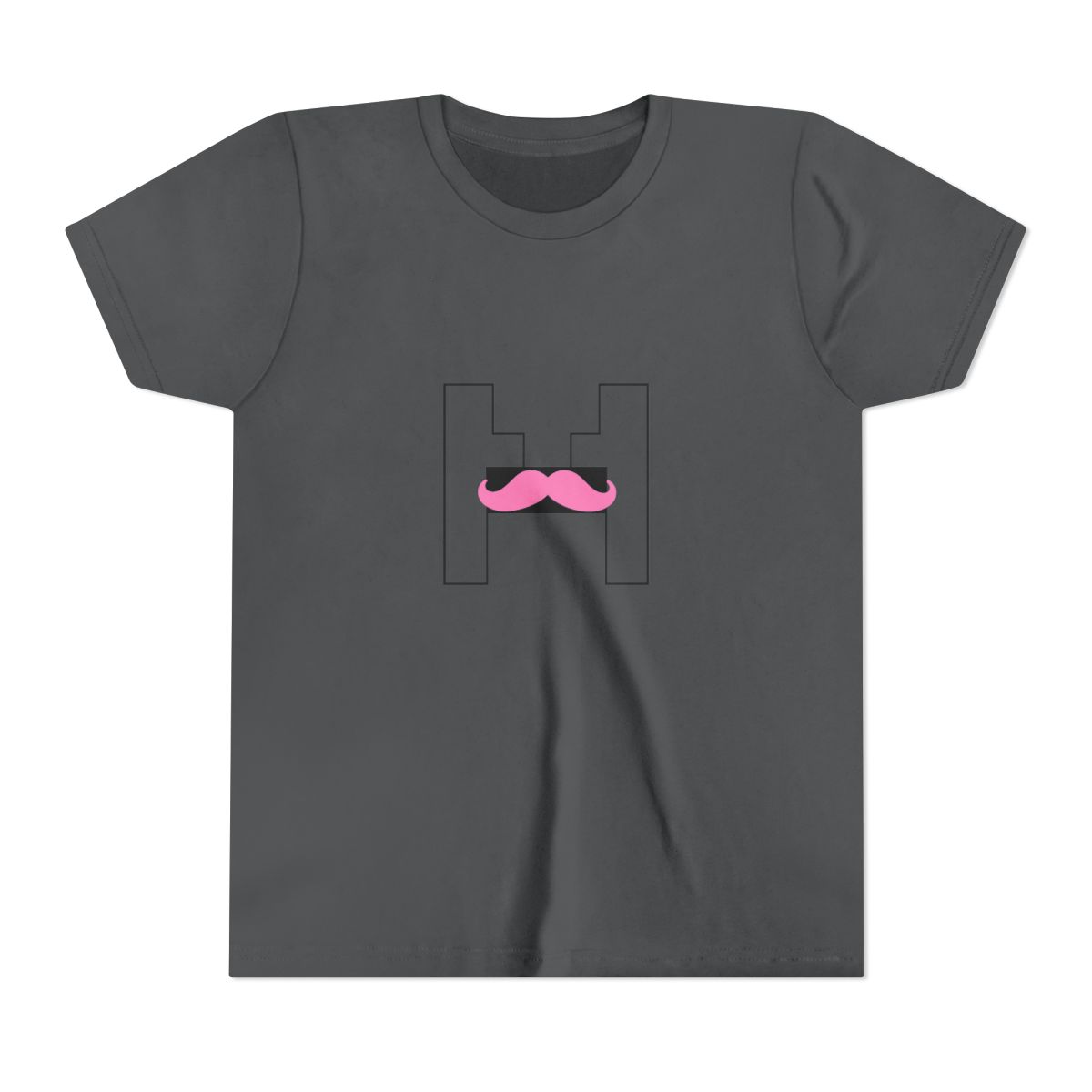 Markiplier Warfstache Iconic Logo Kids T-Shirt - alternate angle 4, merchandise