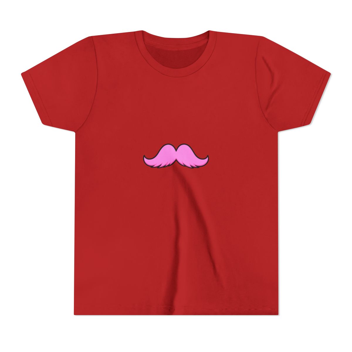 The Pink Stache Kids T-Shirt